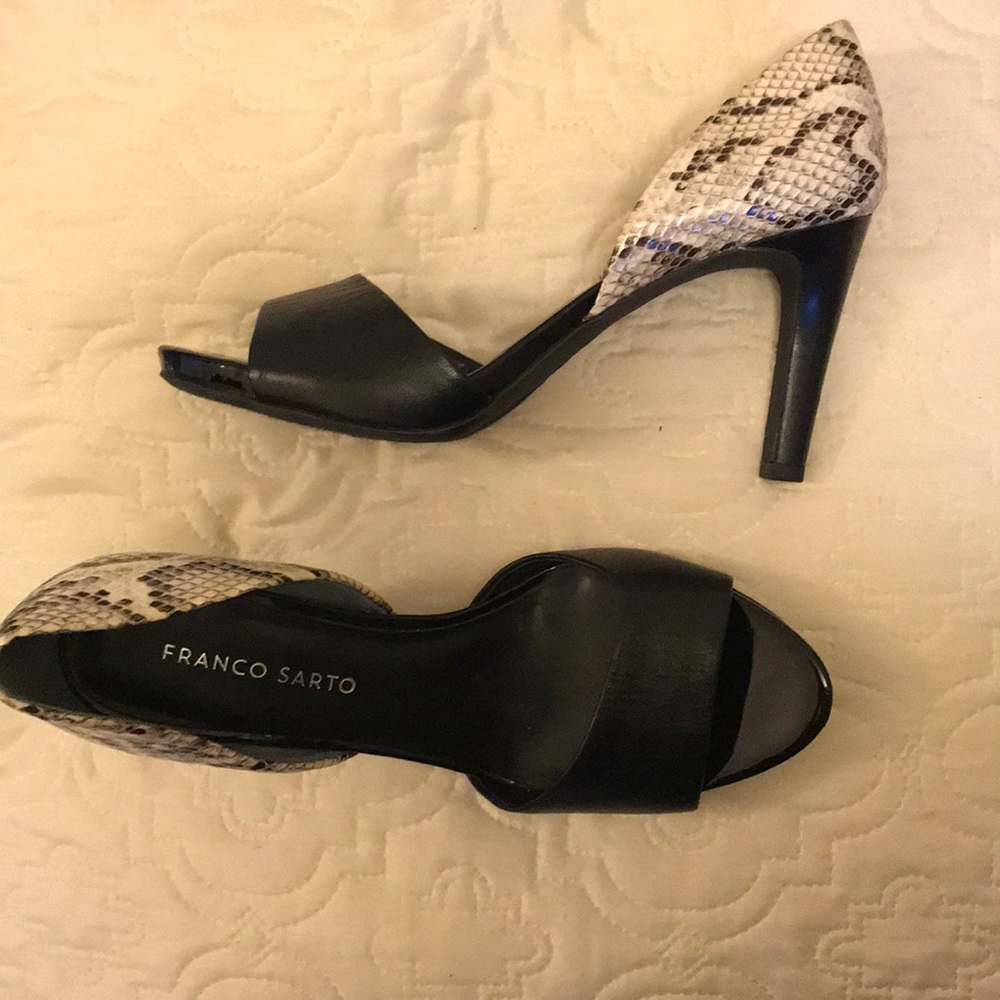 Franco Sarto Leather Pumps